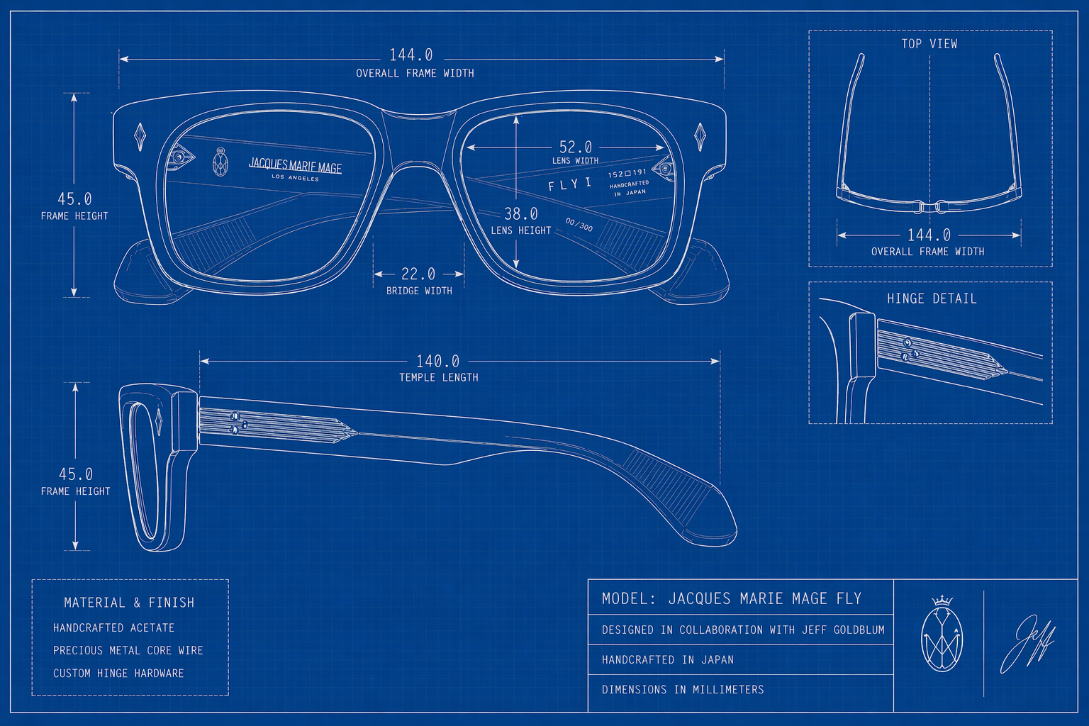 Fly Technical Drawing